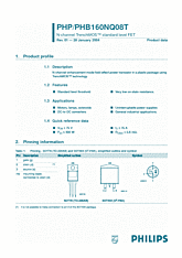 DataSheet PHB160NQ08T pdf